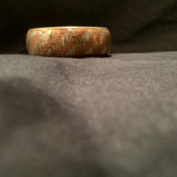 3 metal woven bangle - Picture 3 of 4